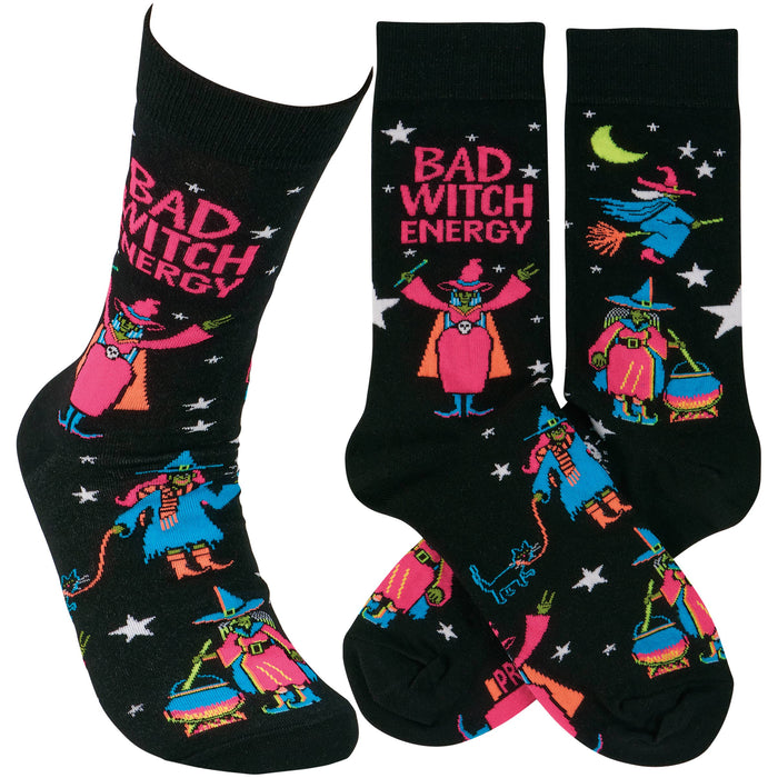 Bad Witch Energy Socks