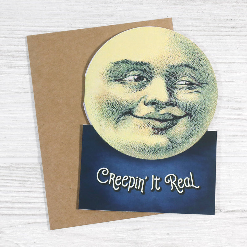 Halloween Card Creepin' It Real