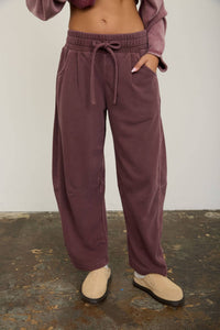 Essential Maroon Barrel Sweatpants