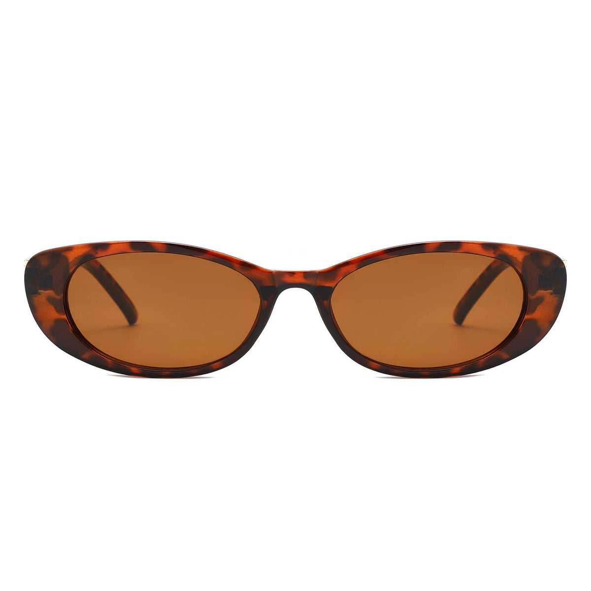 90s Slim Oval Nararow Women Fashion Sunglasses