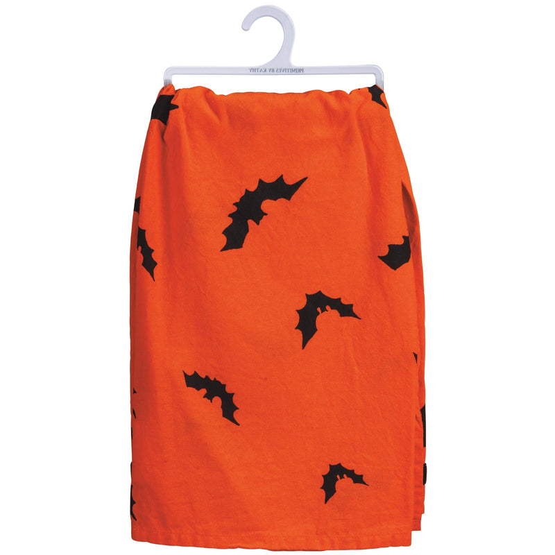 Orange Witch Kitchen Towel