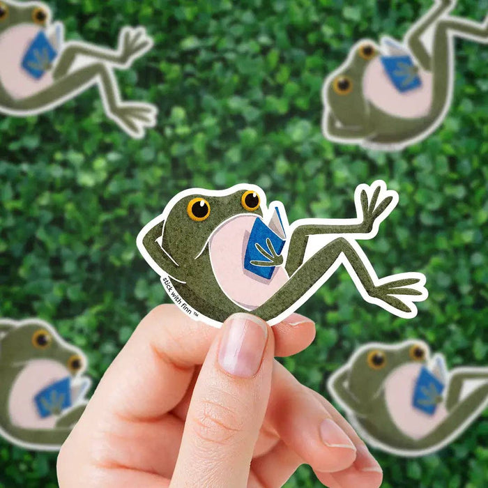 Unbothered Frogson Sticker