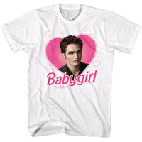 Edward Baby Girl Twilight White Graphic Tee