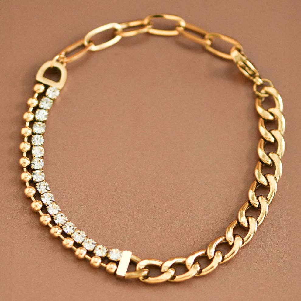 18K Gold Plated Waterproof Multi Chain Bracelet