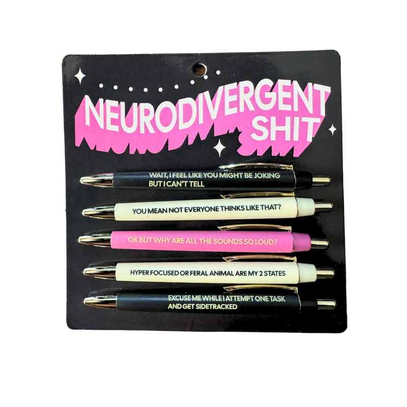 Neurodivergent Sh*t Pen Set
