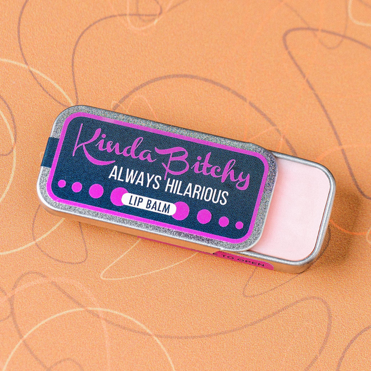 Funny Lip Balm Tins + Choose Yours