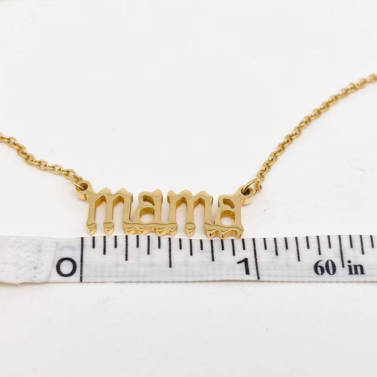 18K Gold Plated Mama Necklace