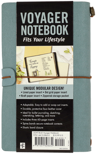 Light Blue Voyager Notebook