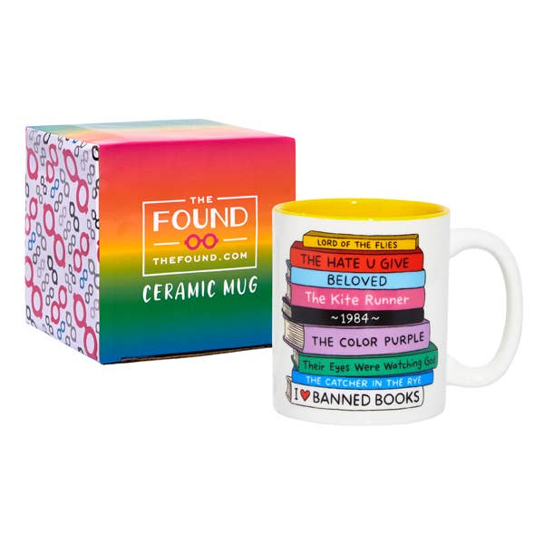 Banned Books Coffee Mug - 580 Threads